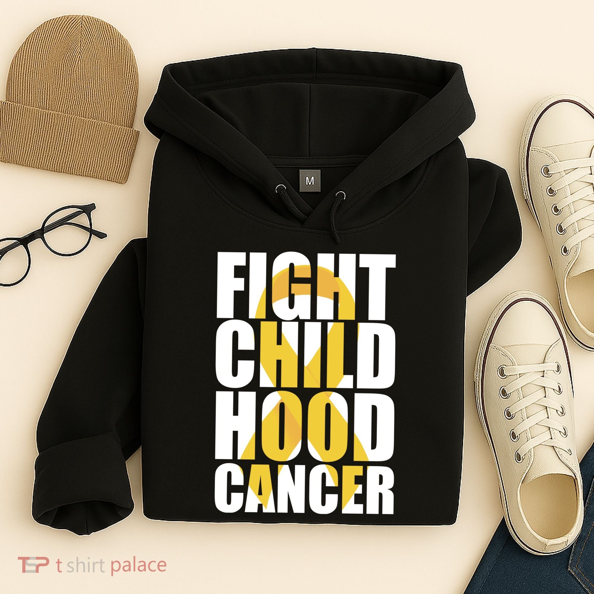 Fight Childhood Cancer Awareness Hoodie