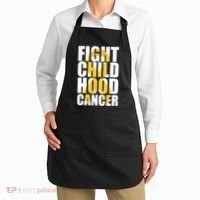 Fight Childhood Cancer Awareness Apron thumb 2
