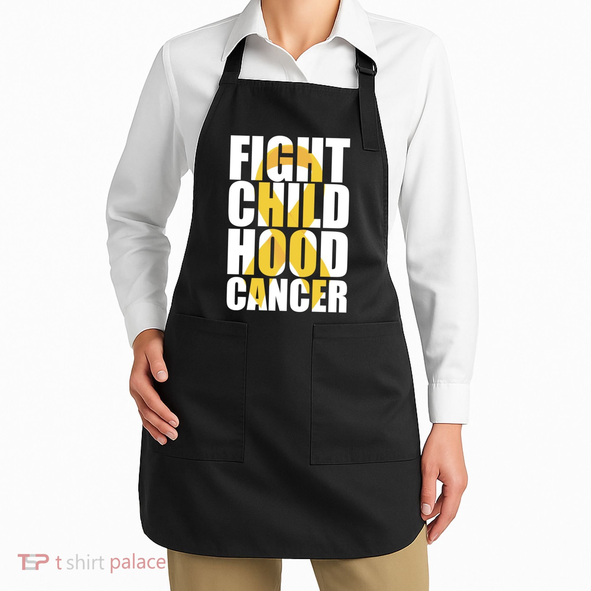 Fight Childhood Cancer Awareness Apron