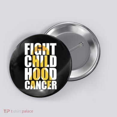 Fight Childhood Cancer Awareness Button