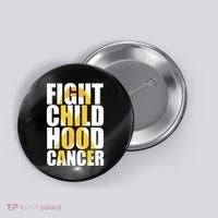 Fight Childhood Cancer Awareness Button thumb 0