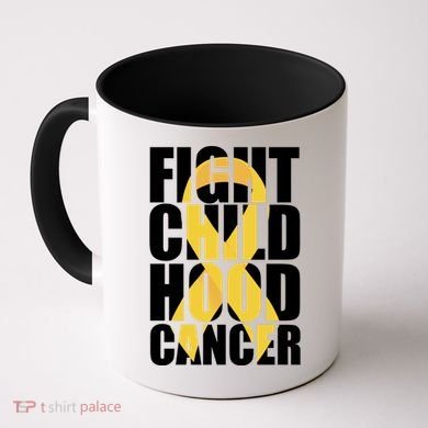 Fight Childhood Cancer Awareness Coffee Mug