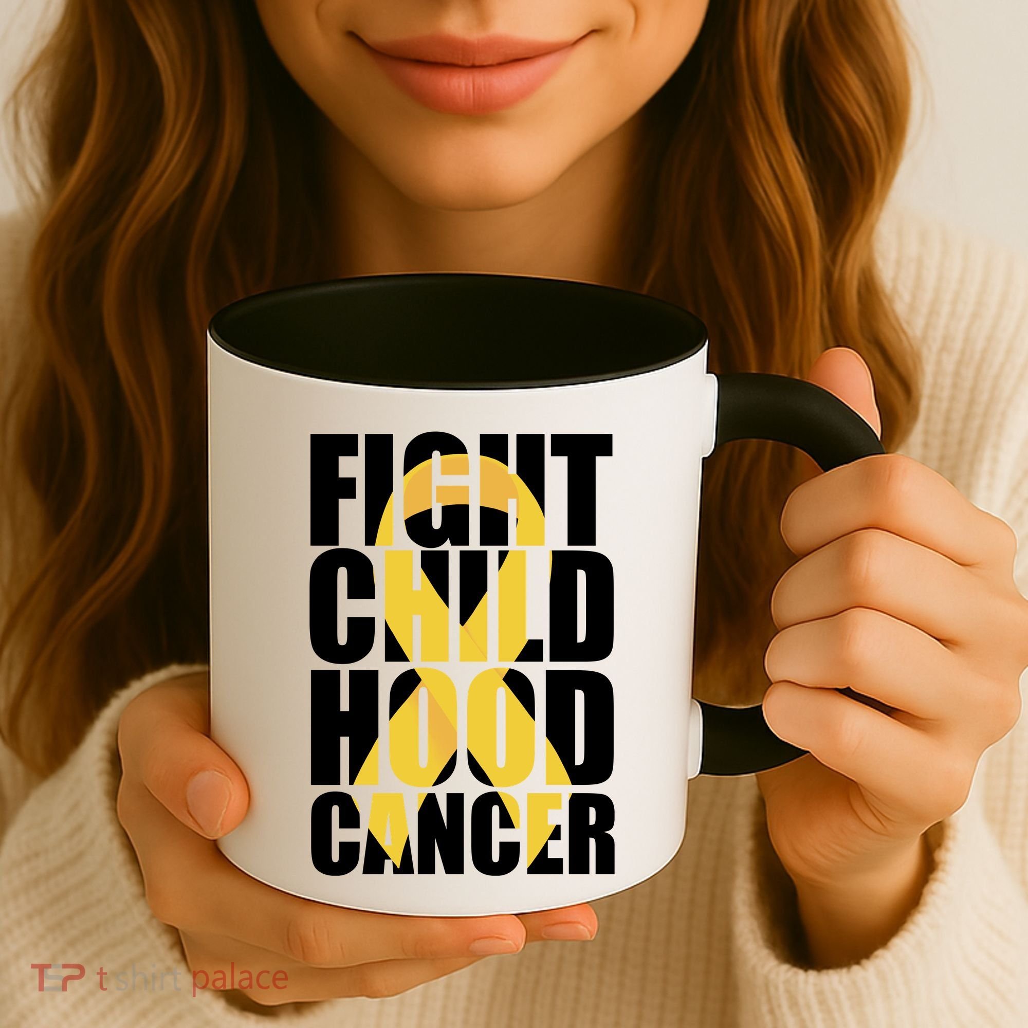 Fight Childhood Cancer Awareness Coffee Mug