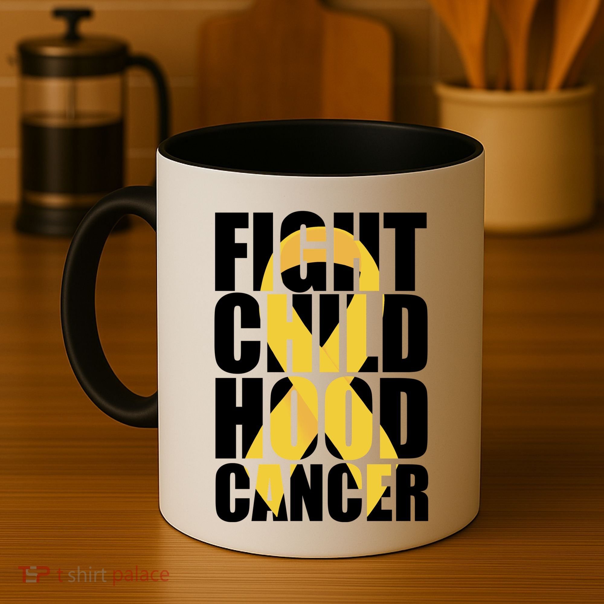 Fight Childhood Cancer Awareness Coffee Mug
