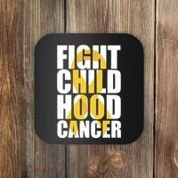 Fight Childhood Cancer Awareness Coaster thumb 0