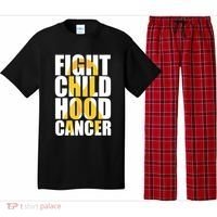 Fight Childhood Cancer Awareness Pajama Set thumb 0