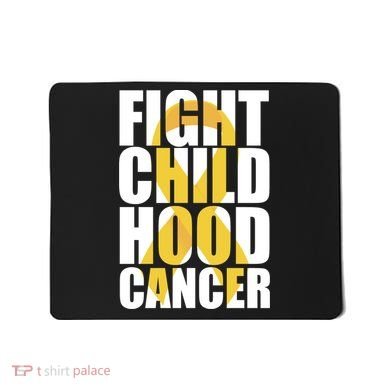 Fight Childhood Cancer Awareness Mousepad