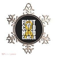 Fight Childhood Cancer Awareness Ornament thumb 0