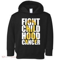Fight Childhood Cancer Awareness Toddler Hoodie thumb 0