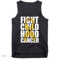 Fight Childhood Cancer Awareness Tank Top thumb 0