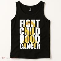 Fight Childhood Cancer Awareness Tank Top thumb 2