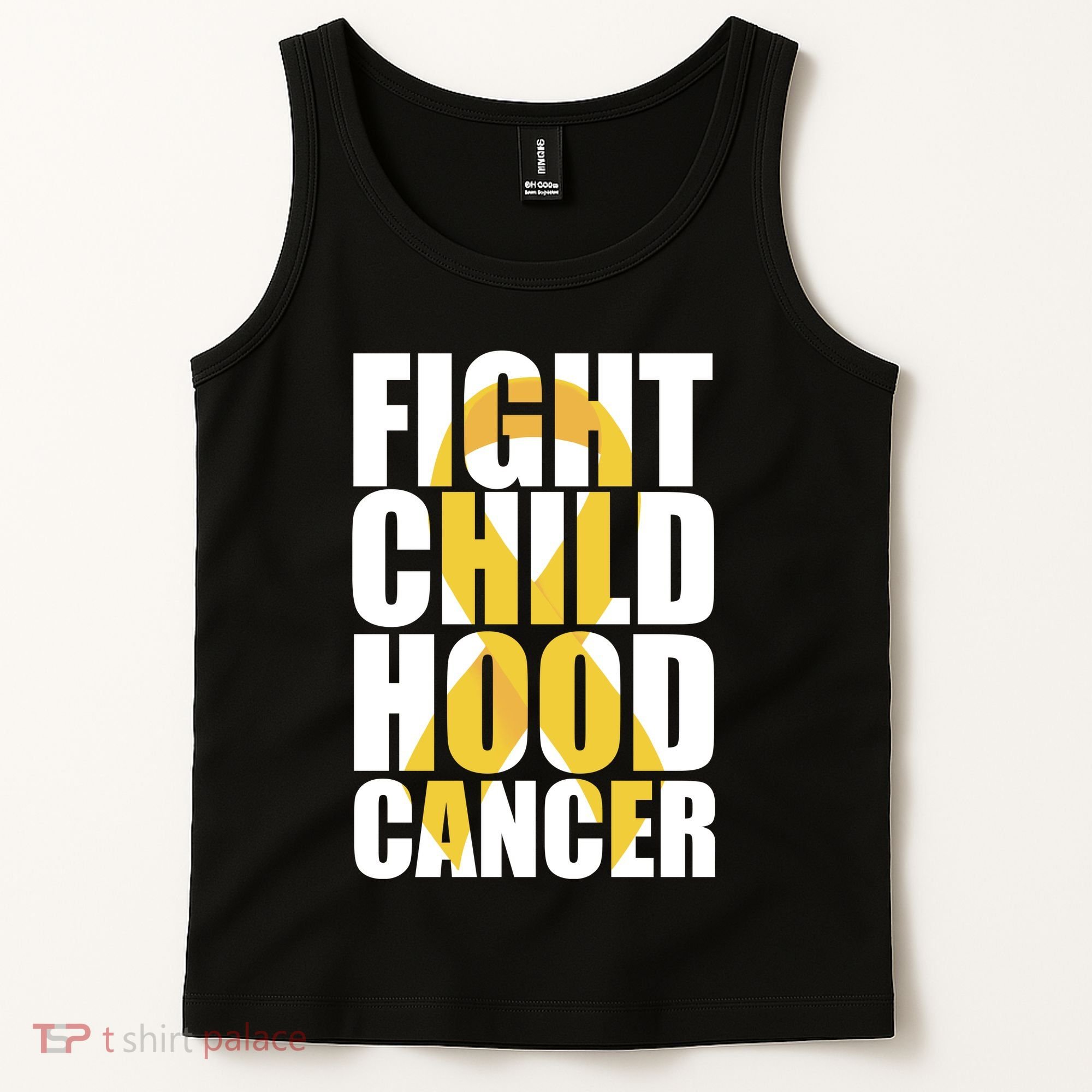 Fight Childhood Cancer Awareness Tank Top