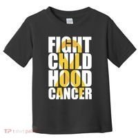 Fight Childhood Cancer Awareness Toddler T-Shirt thumb 0