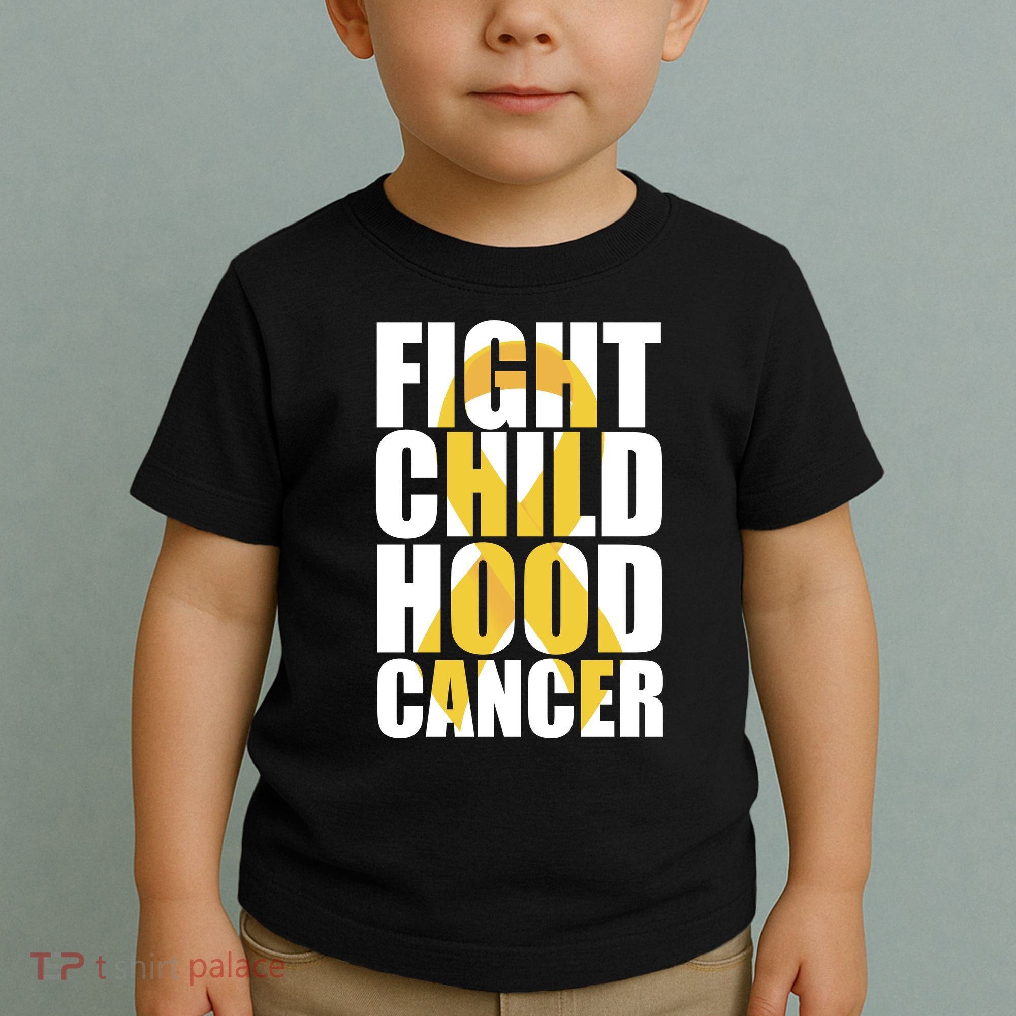 Fight Childhood Cancer Awareness Toddler T-Shirt