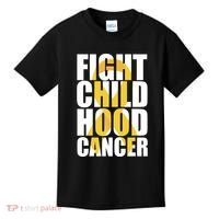 Fight Childhood Cancer Awareness Kids T-Shirt thumb 0