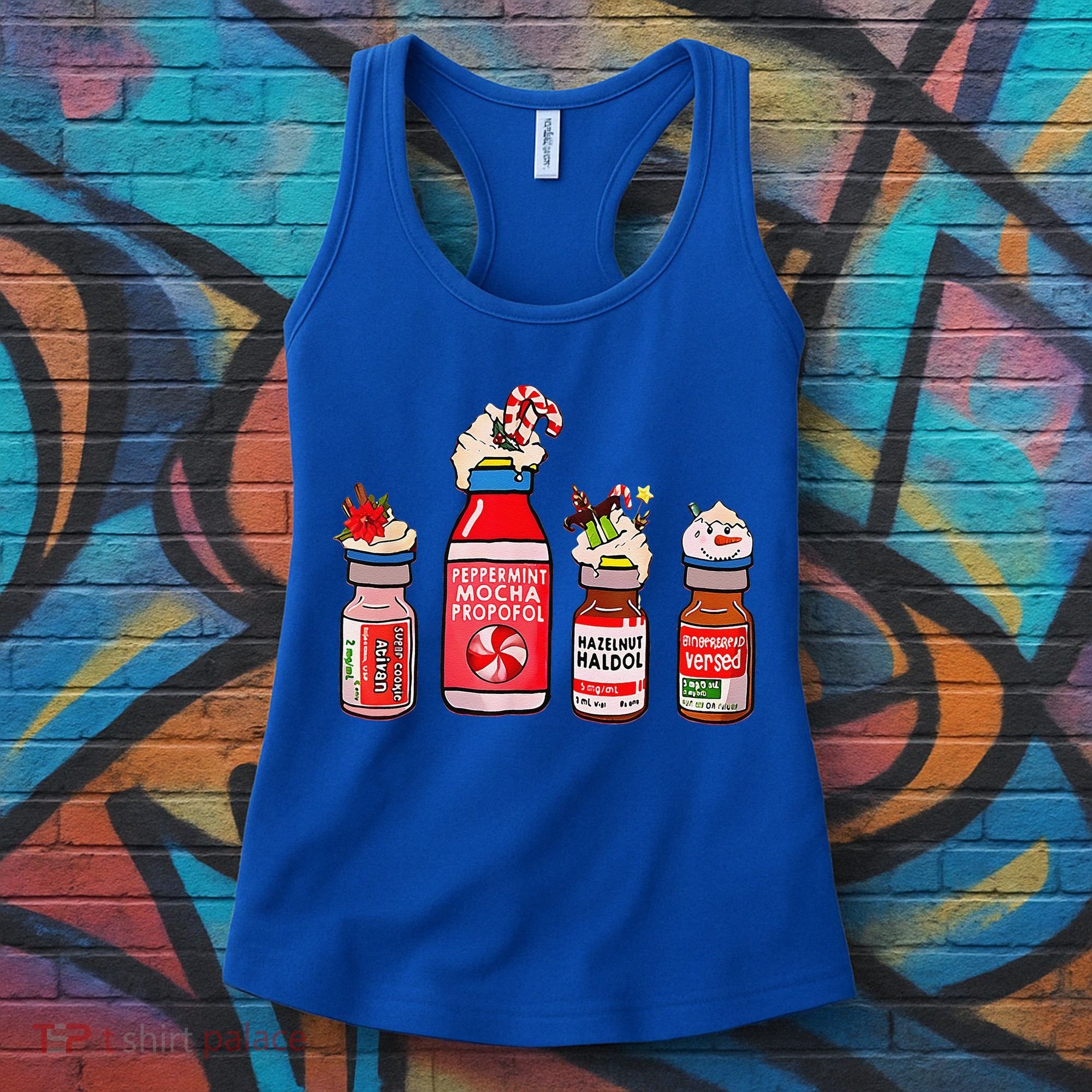 Funny Christmas Crna Pacu ER ED ICU Cricital Care Nurse Women's Tank Top