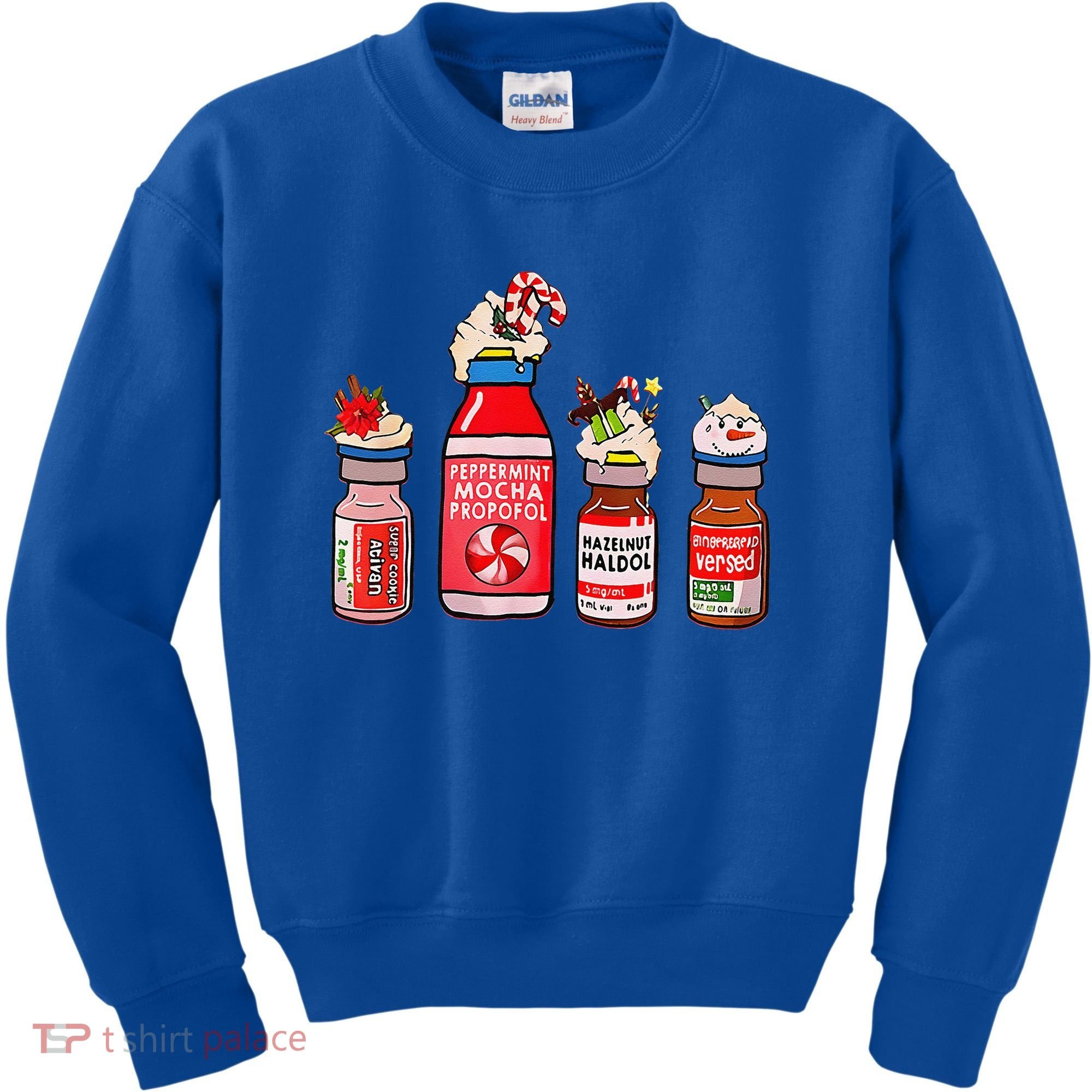 Funny Christmas Crna Pacu ER ED ICU Cricital Care Nurse Kids Sweatshirt
