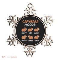 Funny Cute Capybara Moods Children Women Ornament thumb 0
