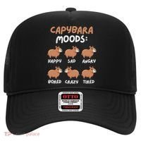 Funny Cute Capybara Moods Children Women Hat thumb 0