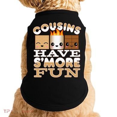 Family Camping Cousins Have Smore Fun Doggie Tank