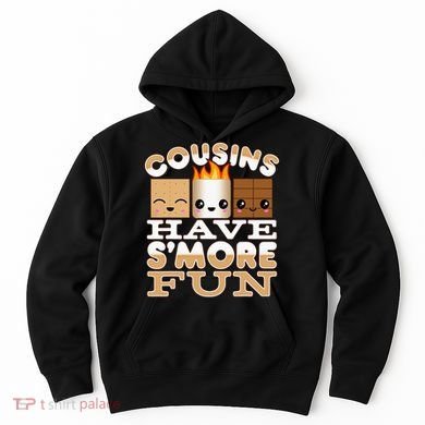 Family Camping Cousins Have Smore Fun Hoodie