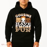 Family Camping Cousins Have Smore Fun Hoodie thumb 2