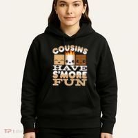 Family Camping Cousins Have Smore Fun Hoodie thumb 5