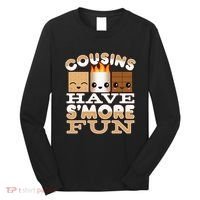Family Camping Cousins Have Smore Fun Long Sleeve Shirt thumb 0