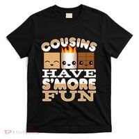 Family Camping Cousins Have Smore Fun T-Shirt thumb 0