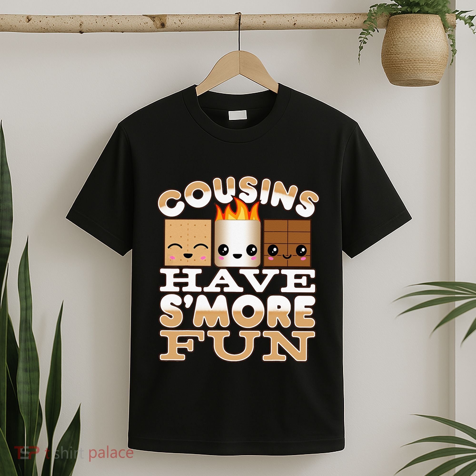 Family Camping Cousins Have Smore Fun T-Shirt