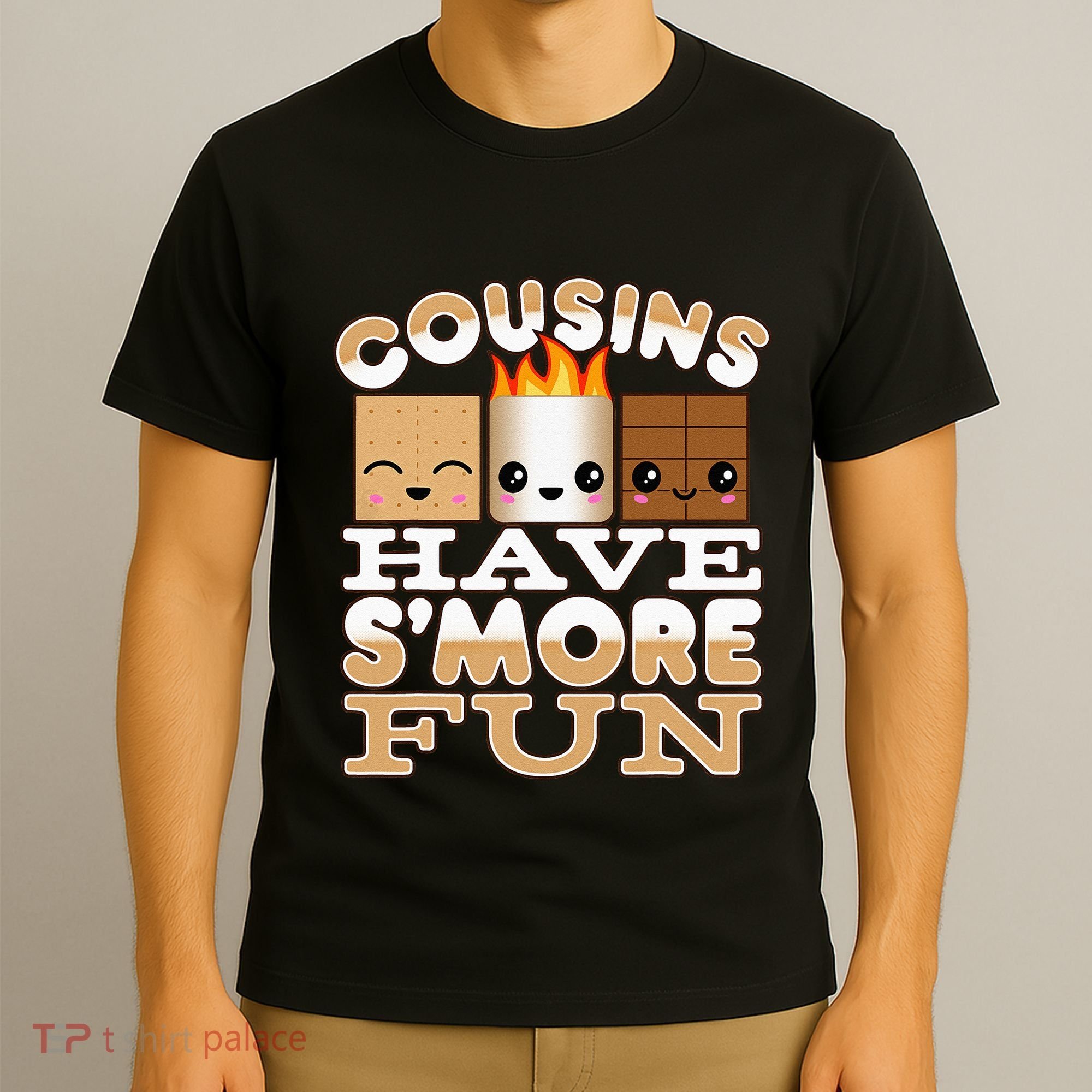 Family Camping Cousins Have Smore Fun T-Shirt