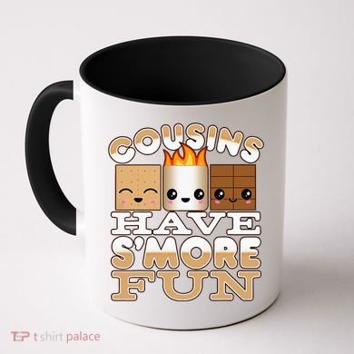 Family Camping Cousins Have Smore Fun Coffee Mug