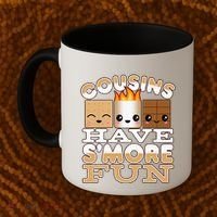 Family Camping Cousins Have Smore Fun Coffee Mug thumb 2