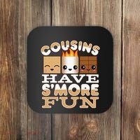 Family Camping Cousins Have Smore Fun Coaster thumb 0