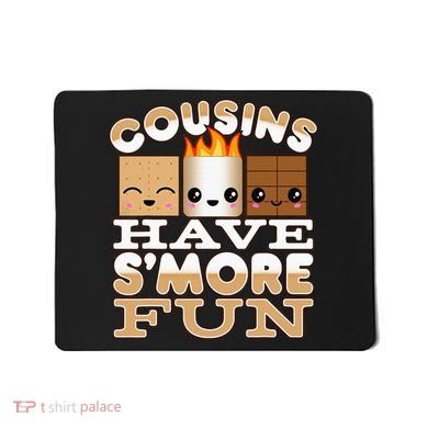 Family Camping Cousins Have Smore Fun Mousepad