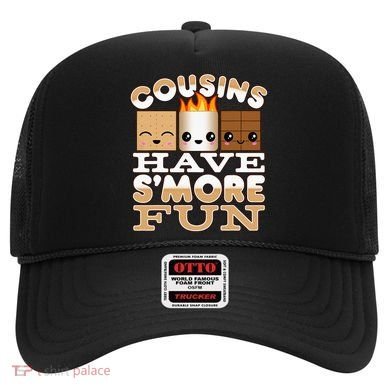Family Camping Cousins Have Smore Fun Hat