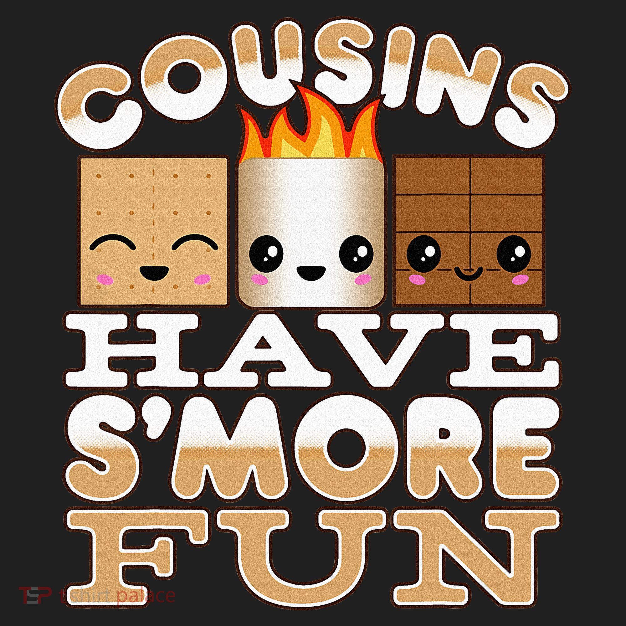Family Camping Cousins Have Smore Fun Hat
