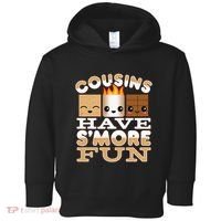 Family Camping Cousins Have Smore Fun Toddler Hoodie thumb 0