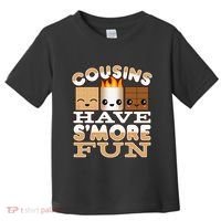Family Camping Cousins Have Smore Fun Toddler T-Shirt thumb 0
