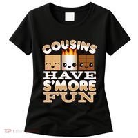 Family Camping Cousins Have Smore Fun Women's T-Shirt thumb 0