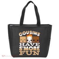 Family Camping Cousins Have Smore Fun Tote Bag thumb 0