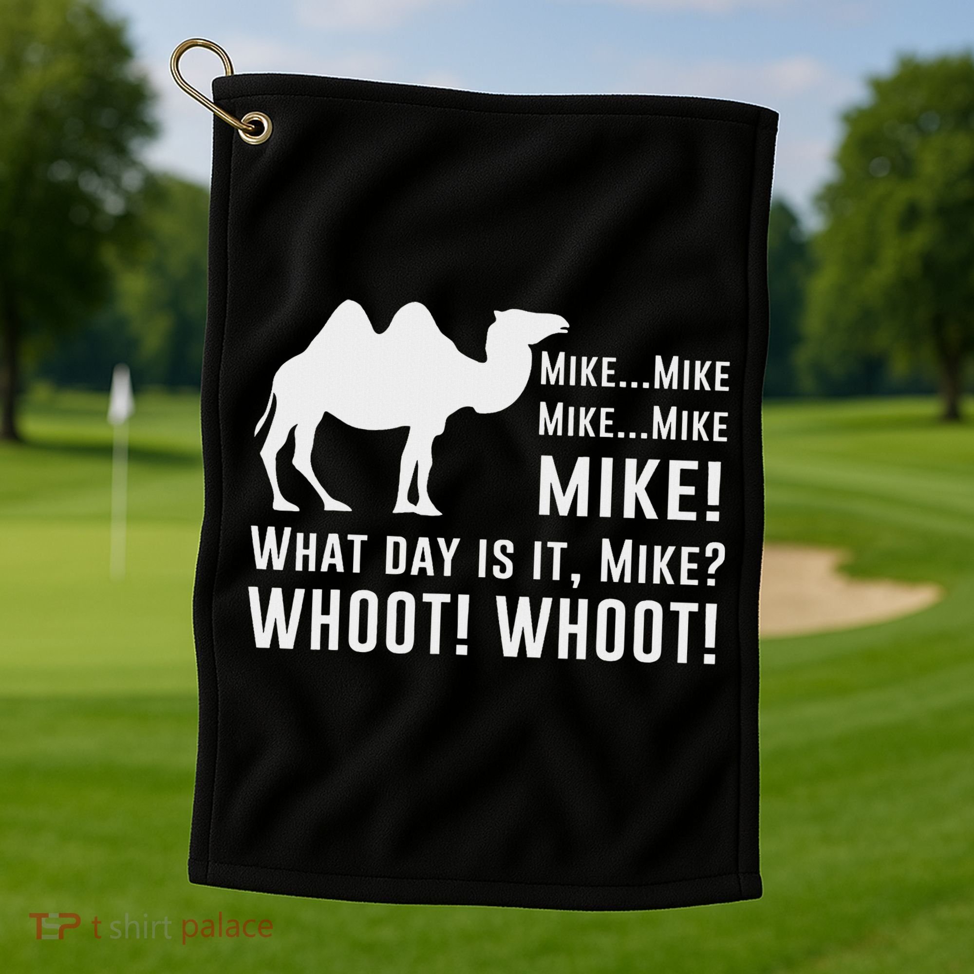 Funny Cute Camel Quotes About Hump Day Funny Quote Golf Towel