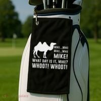 Funny Cute Camel Quotes About Hump Day Funny Quote Golf Towel thumb 2