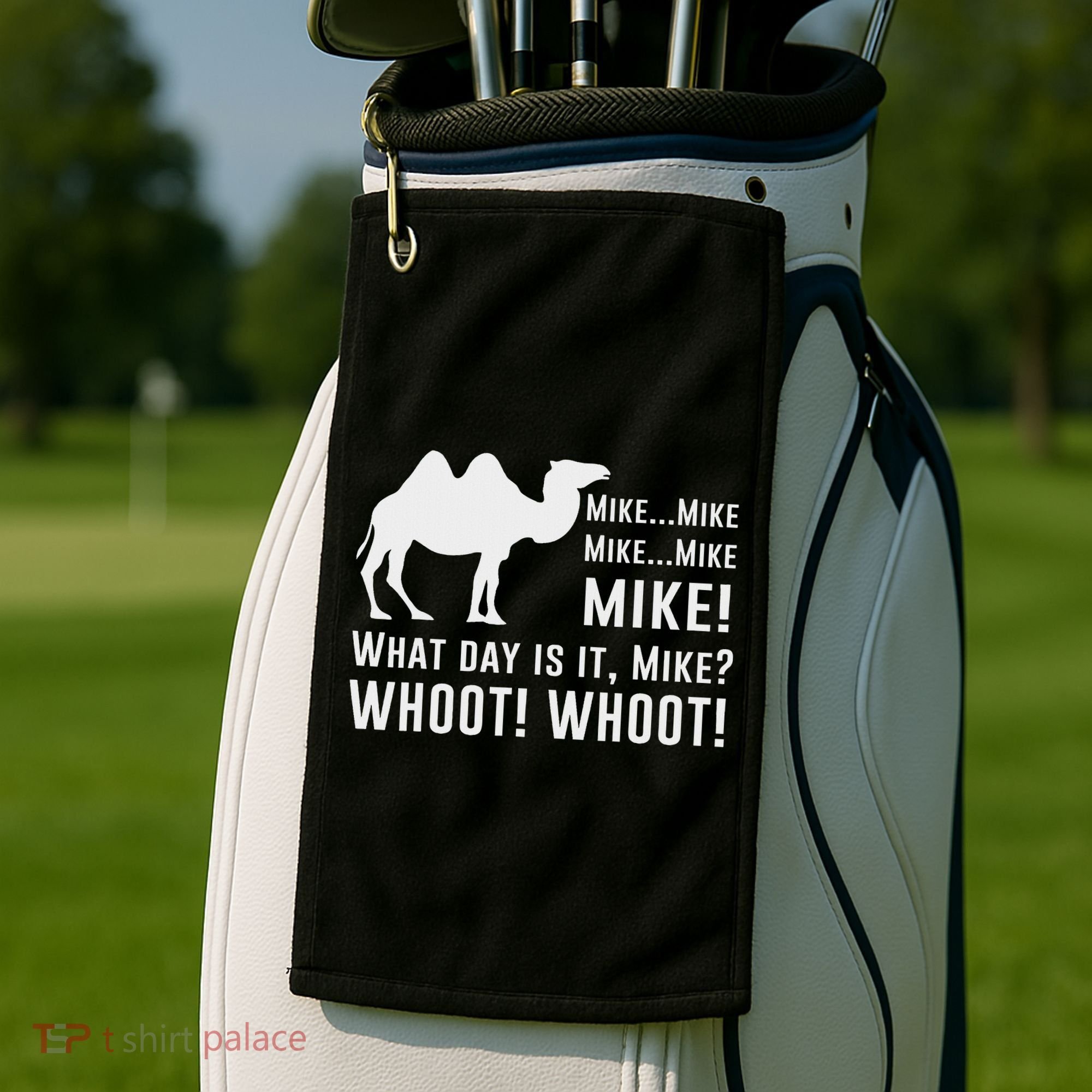 Funny Cute Camel Quotes About Hump Day Funny Quote Golf Towel