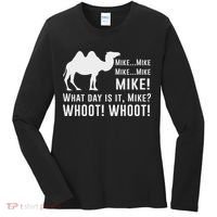 Funny Cute Camel Quotes About Hump Day Funny Quote Women's Long Sleeve Shirt thumb 0