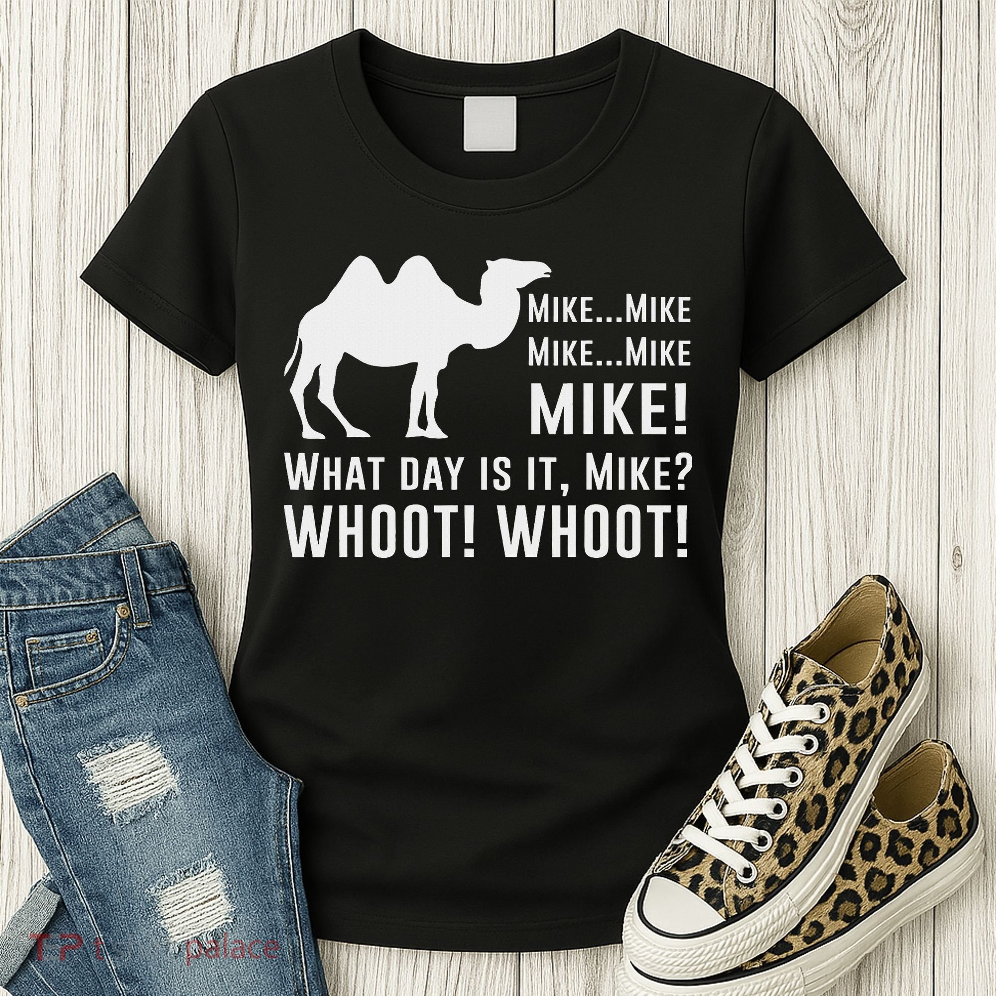 Funny Cute Camel Quotes About Hump Day Funny Quote Women's T-Shirt