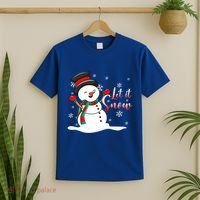 Family Clothing: Christmas Snow Let It Snow Funny Gift T-Shirt thumb 2