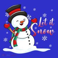 Family Clothing: Christmas Snow Let It Snow Funny Gift Women's Tank Top thumb 5