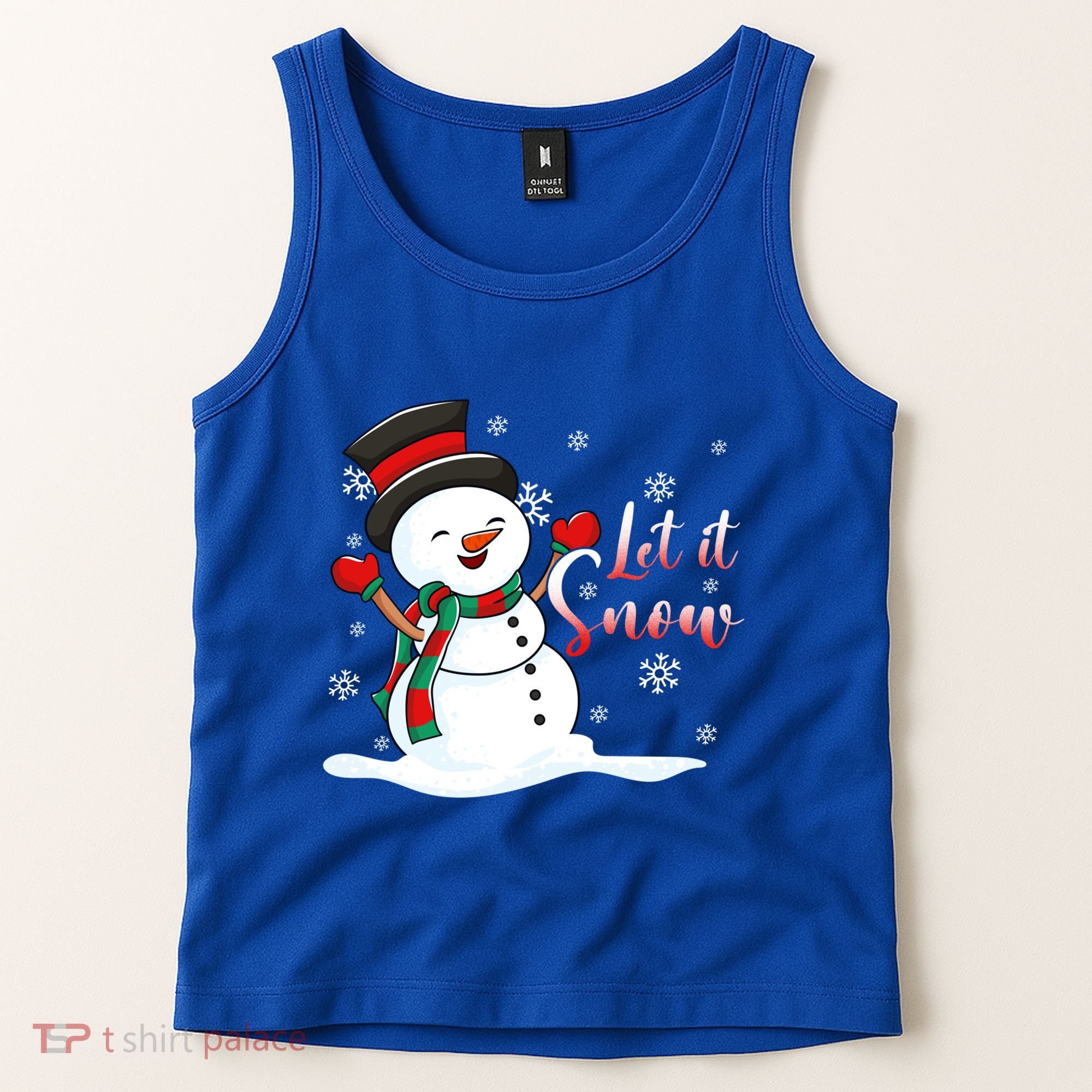 Family Clothing: Christmas Snow Let It Snow Funny Gift Tank Top