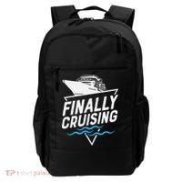 Finally Cruising Cruise Ship Family Vacation Gift Backpack thumb 0